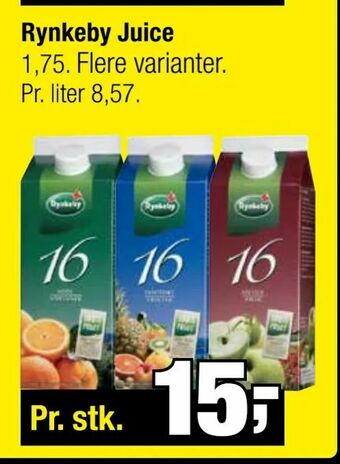 Calle Rynkeby Juice tilbud
