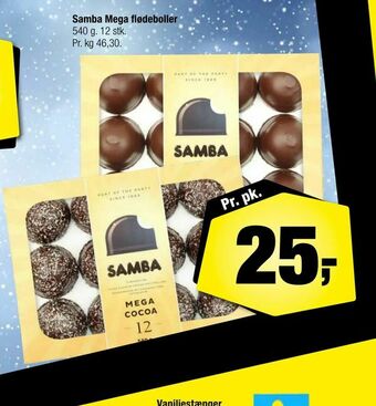 Calle Samba Mega flødeboller tilbud