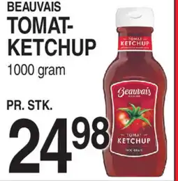 ABC Lavpris BEAUVAIS TOMAT- KETCHUP tilbud
