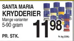 ABC Lavpris SANTA MARIA KRYDDERIER tilbud