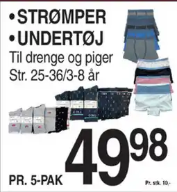 ABC Lavpris ⚫STRØMPER ⚫UNDERTØJ tilbud