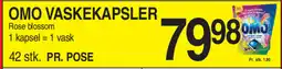 ABC Lavpris OMO VASKEKAPSLER tilbud