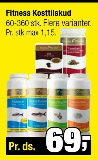 Calle Fitness Kosttilskud tilbud