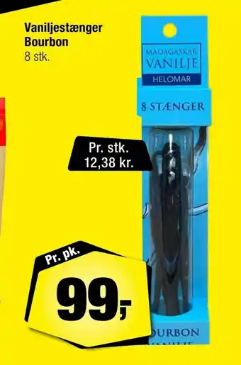 Vaniljestænger Bourbon