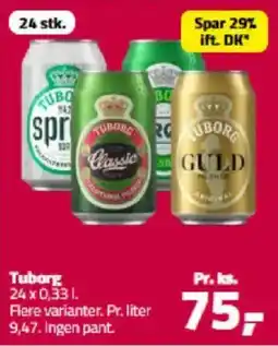 Fleggaard Tuborg tilbud