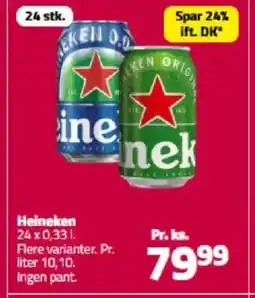 Fleggaard Heineken tilbud