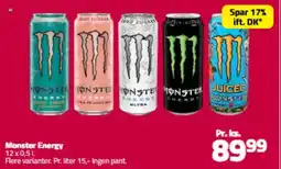 Fleggaard Monster Energy tilbud