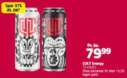 Fleggaard Cult energy tilbud
