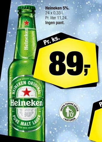 Calle Heineken 5% tilbud