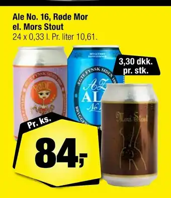 Ale No. 16, Røde Mor el. Mors Stout