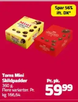 Fleggaard Toms Mini Skildpadder tilbud