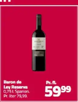Fleggaard Baron de Ley Reserva tilbud