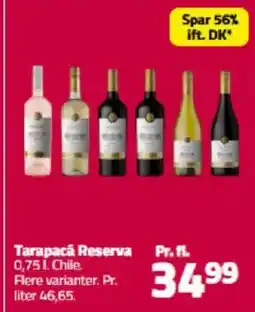 Fleggaard Tarapacá Reserva tilbud