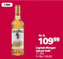 Fleggaard Captain Morgan Spiced Gold 11.35% tilbud