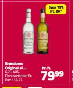 Fleggaard Brøndums Original tilbud