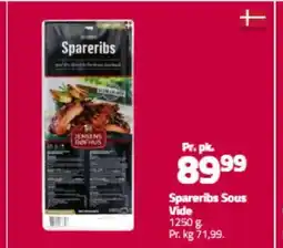 Fleggaard Spareribs Sous Vide tilbud