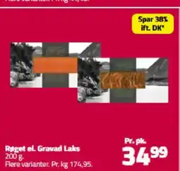 Fleggaard Røget el. Gravad Laks tilbud