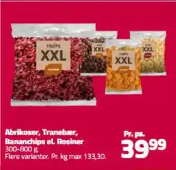 Fleggaard Abrikoser, Tranebær, tilbud