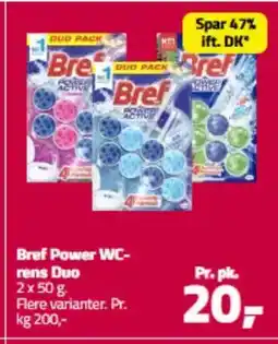 Fleggaard Bref Power WC- rens Duo tilbud
