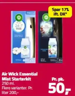 Fleggaard Air Wick Essential Mist Starterkit tilbud