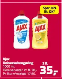 Fleggaard Ajax Universalrengøring tilbud