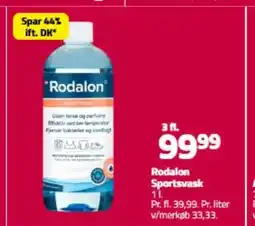 Fleggaard Rodalon Sportsvask tilbud