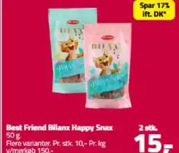 Fleggaard Best Friend Bilanx Happy Snax tilbud