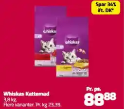 Fleggaard Whiskas Kattemad tilbud