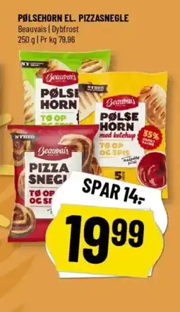 Løvbjerg PØLSEHORN EL. PIZZASNEGLE tilbud