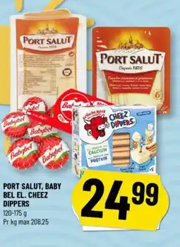 Løvbjerg PORT SALUT, BABY BEL EL. CHEEZ DIPPERS tilbud