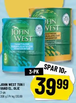 Løvbjerg JOHN WEST TUNI VAND EL. OLIE tilbud