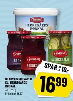 Løvbjerg BEAUVAIS SURVARER EL. HERREGÅRDS RØDKÅL tilbud