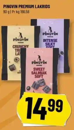 Løvbjerg PINGVIN PREMIUM LAKRIDS tilbud