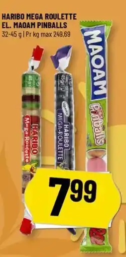 Løvbjerg HARIBO MEGA ROULETTE EL. MAOAM PINBALLS tilbud