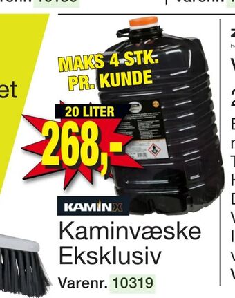 Harald Nyborg Kaminvæske Eksklusiv tilbud