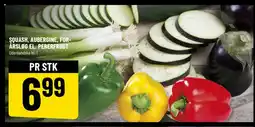 Løvbjerg SQUASH, AUBERGINE, FOR- ÅRSLØG EL. PEBERFRUGT tilbud