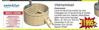 Harald Nyborg Vildmarksbad tilbud