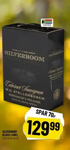 Løvbjerg SILVERBOOM BLACK LABEL tilbud
