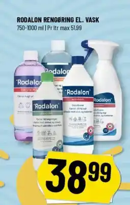 Løvbjerg RODALON RENGØRING EL. VASK tilbud