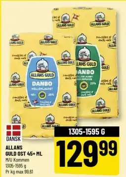 Løvbjerg ALLANS GULD OST 45+ ML tilbud