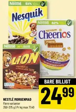 Løvbjerg NESTLÉ MORGENMAD Flere varianter tilbud