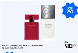 Matas ALT ISSEY MIYAKE OG NARCISO RODRIGUEZ tilbud