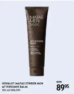 Matas UDVALGT MATAS STRIBER MEN AFTERSHAVE BALM tilbud