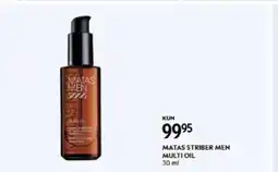 Matas MATAS STRIB MULTI OIL ER MEN tilbud