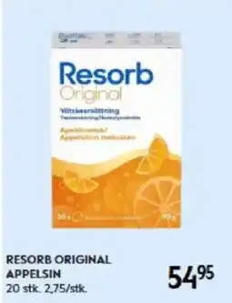 Matas RESORB ORIGINAL APPELSIN tilbud