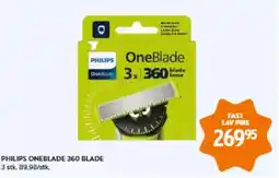 Matas PHILIPS OneBlade OneBlade 3x 360 blade tilbud
