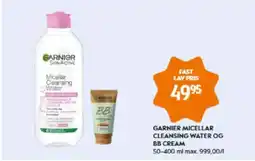 Matas Garnier micellar cleansing water og bb cream tilbud