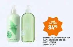 Matas Elizabeth arden green tea bath & shower gel og body lotion tilbud