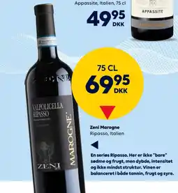 BorderShop Zeni Marogne Ripasso, Italien tilbud