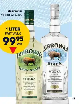 BorderShop Zubrowka Vodka 32-37,5% tilbud